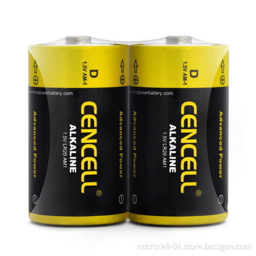 Super Power Alkaline Dry Battery D Lr20